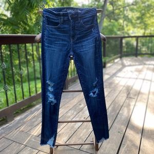 American Eagle Hi-Rise Jegging Crop, Size 2